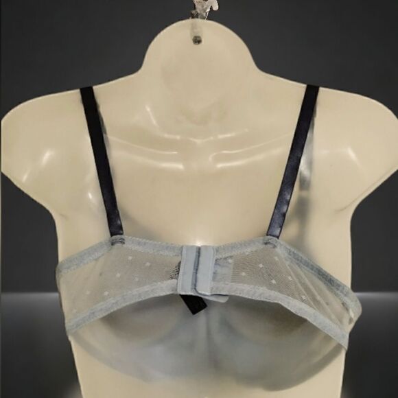 BRA SMART& SEXY Signature LACE, MESH Light Lined  Style #SA70 Size 42D/44C GIFT! - Picture 5 of 7